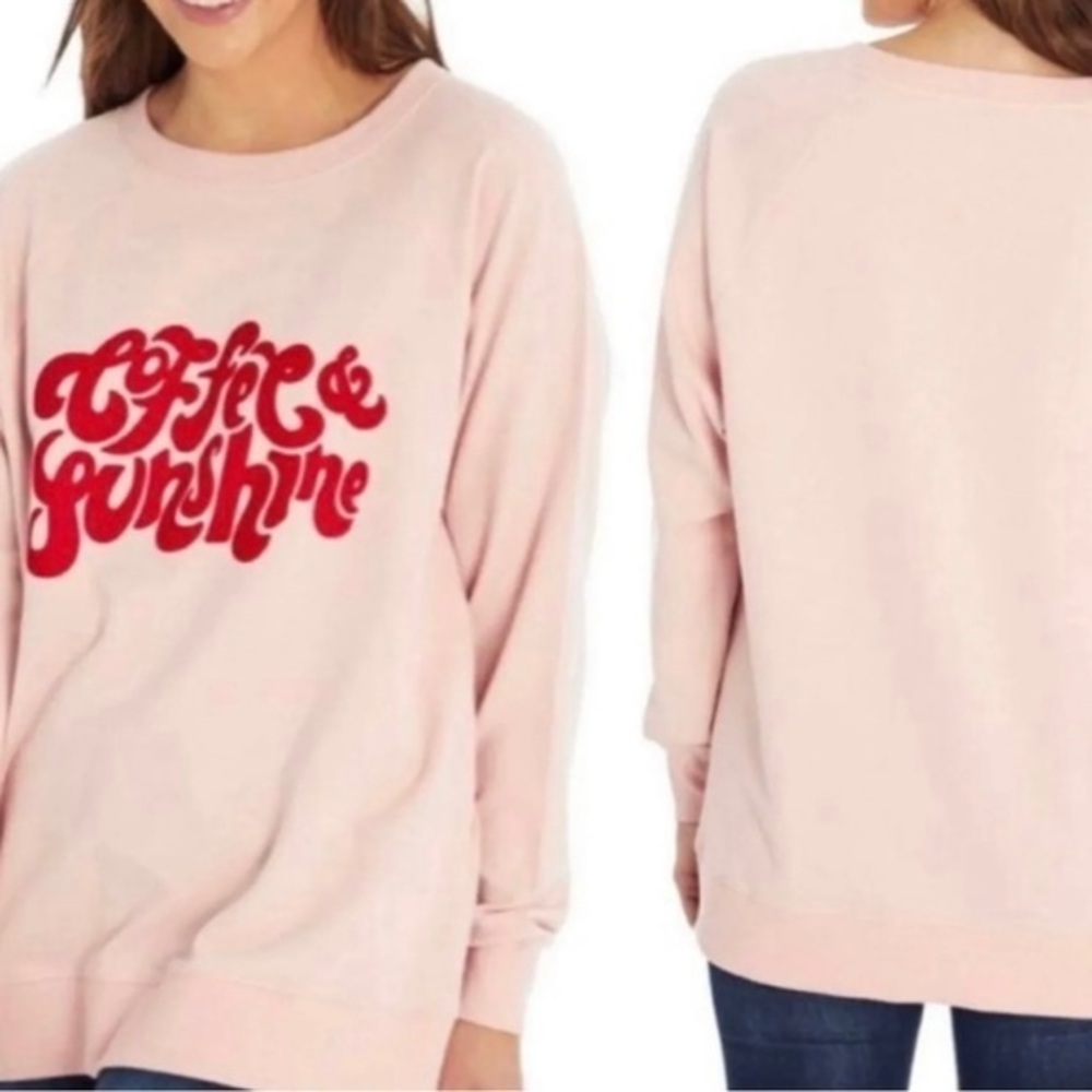 NWT Wildfox size XXL pink statement sweats…